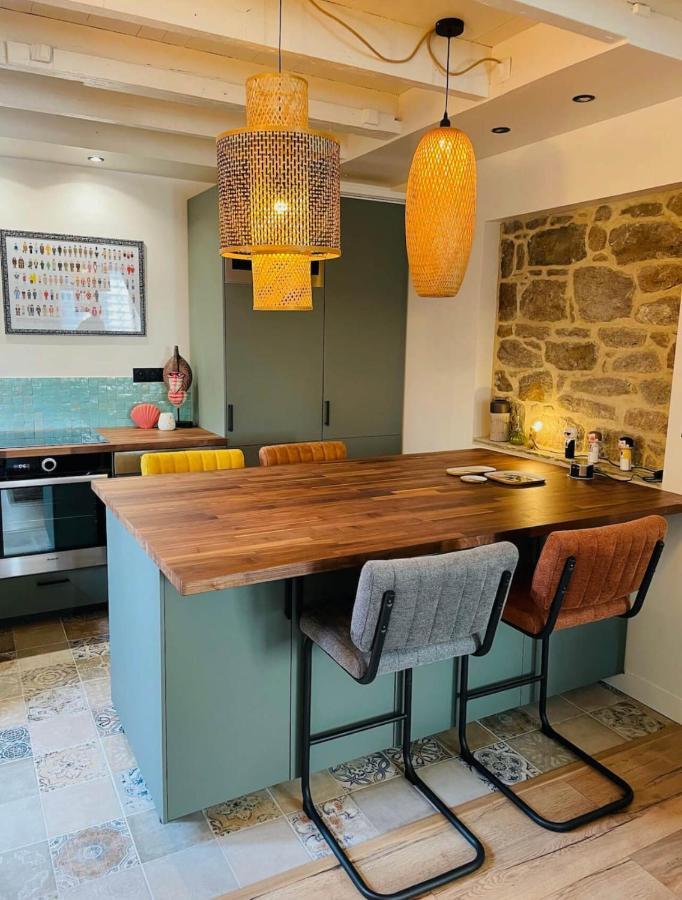 Saint Malo - Jolie Maison Avec Jacuzzi 150M Gare Exterior foto